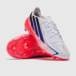 Dětské kopačky adidas F50 Hyperfast Elite FG bílá/červená