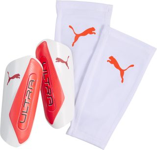 Fotbalové chrániče Puma Ultra Twist Sleeve bílá/červená