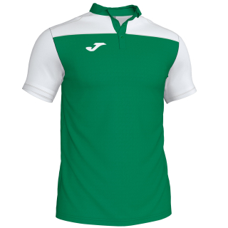 Polokošile Joma Crew III zelená/bílá