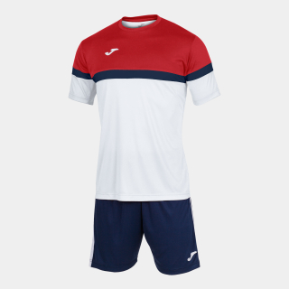 Dres Komplet Joma ACADEMY V bílá/červená
