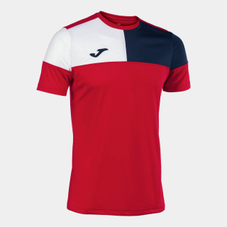Dres Joma Crew V červená/bílá/černá