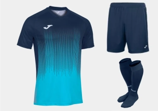 Brankářský komplet Joma TIGER IV tmavě modrá tyrkysová/tmavě modrá/tmavě modrá