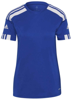 Dámský fotbalový dres adidas SQUAD 21 JSY W modrá/bílá