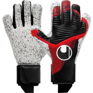 Brankářské rukavice Uhlsport Powerline Supergrip+ HN černá/červená