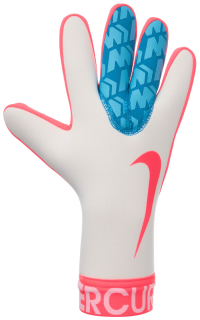 Brankářský rukavice Nike MERCURIAL TOUCH VICTORY FA20 bílá/oranžová/modrá