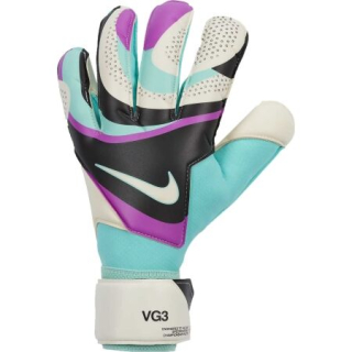 Brankářské rukavice Nike VAPOR GRIP3 tyrkysová/bílá
