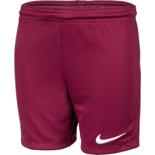 Dětské fotbalové trenky Nike DRI-FIT PARK 3 bordo