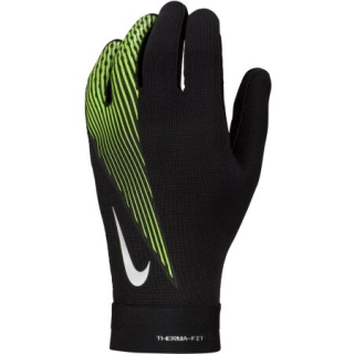 Zimní hráčské rukavice Nike Academy Therma-Fit černá/fluo žlutá