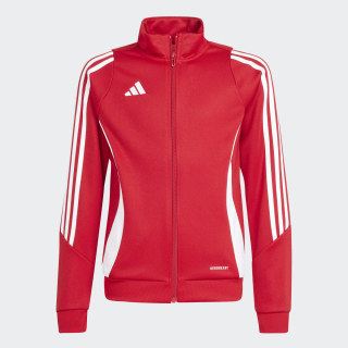 Dětská tepláková bunda adidas TIRO 24 červená