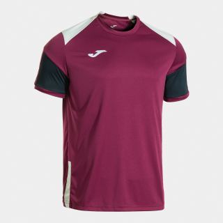 Dres Joma Danubio IV vínová/bílá/černá