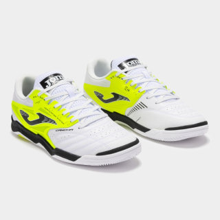 Sálovky Joma Cancha IN 2532 bílá/žlutá