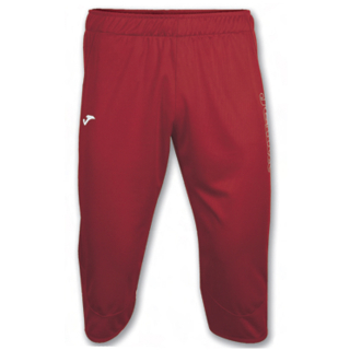 Kalhoty 3/4 Joma Vela Interlock červená