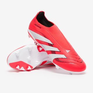 Kopačky adidas Predator League Laceless FG/MG červená/bílá