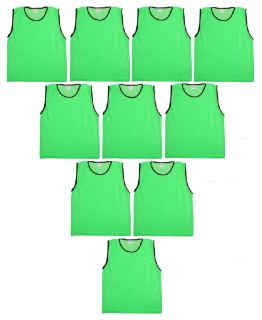 10x rozlišovací dres (rozlišovák) Premium zelená