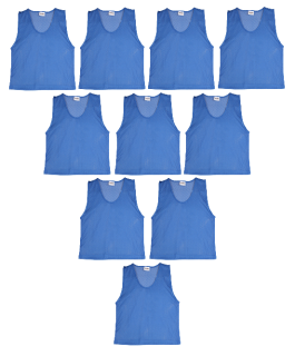 10x rozlišovací dres ( rozlišovák ) modrá