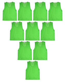 10x rozlišovací dres ( rozlišovák ) zelená