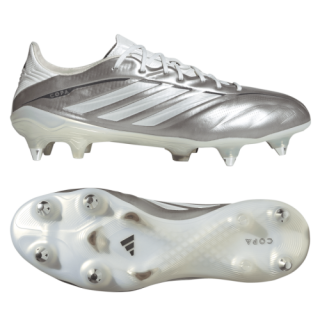 Kopačky adidas Copa Pure IV Elite SG stříbrná/bílá