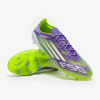 Kopačky adidas F50 ELITE AG fialová/zelená