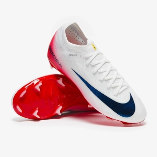 Dětské kopačky Nike Vapor 16 Pro FG bílá/červená