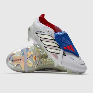 Kopačky adidas Predator Elite FG bílá/modrá
