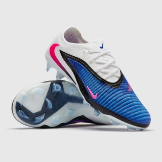 Kopačky Nike Phantom 6 Low Elite FG bílá/modrá