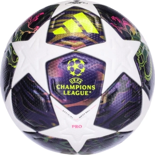Fotbalový míč adidas UCL Pro Champions League bílá/fialová