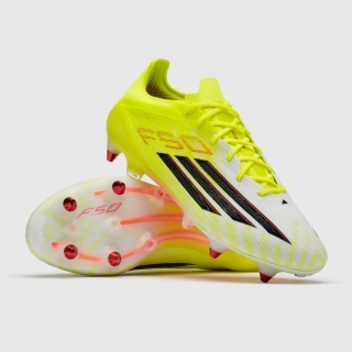 Kopačky adidas F50 Elite SG bílá/žlutá
