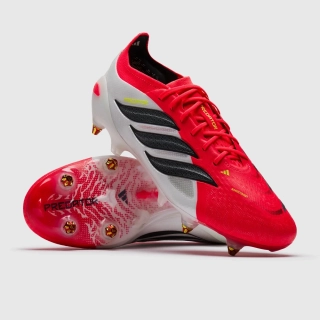 Kopačky adidas Predator Elite SG bílá/červená