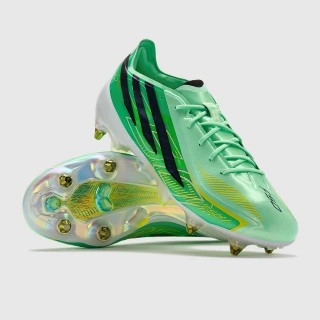 Kopačky adidas F50 Hyperfast Elite SG bílá/zelená