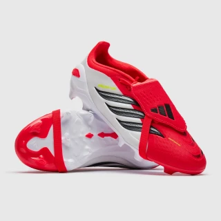 Dětské kopačky adidas Predator Elite FT FG J červená/bílá